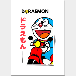 doraemon Posters and Art